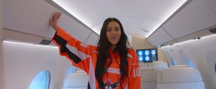 Kim Kardashian's jet