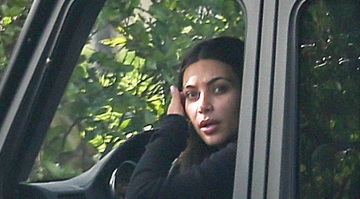 Kim Kardashian Car Accident 