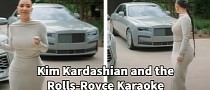 Kim Kardashian and Her Rolls-Royce Ghost Join Carpool Karaoke With James Corden