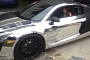 Kim Kardashian Spotted in Chrome Plated Audi R8