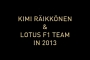 Kimi Raikkonen Signs With Lotus for 2013 F1 Season