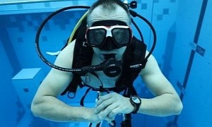 Kindergarten for Divers: Deepspot Is The World’s Deepest Diving Pool