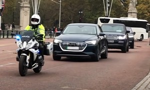 King Charles Still Drives Himself Around, Seen Here Behind the Wheel of an Audi e-tron