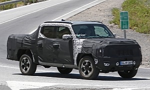 Kis Tasman Caught Testing in Spain, Will the Mid-Size Pickup Truck Come to Europe?