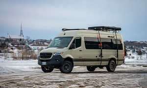 Kitsune Shows How Much Camping Can Take Place in a Mercedes-Benz Sprinter 4x4
