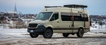 Kitsune Shows How Much Camping Can Take Place in a Mercedes-Benz Sprinter 4x4