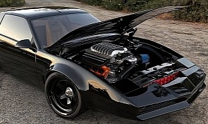 KITT Trans Am Gets Hellcat HEMI Superpowers; Justice Is Served in the Virtual World