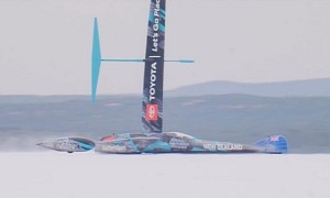 Kiwis Reach 124 MPH for First Time in Wind-Powered Land Speed Record Attempt