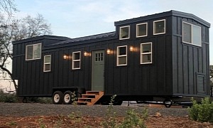 KJE's Park-Ready Titan Tiny Home Is So Big, You Need Special Treatment for Transport