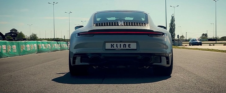 Kline 992 Porsche 911 Inconel exhaust system