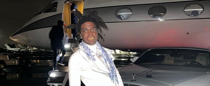 Kodak Black Matches Outfit to His Mercedes-Maybach GLS After Flying on  Gulfstream - autoevolution