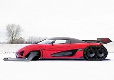 Koenigsegg Agera NP (North Pole) Snowmobile Rendered, May Be Built
