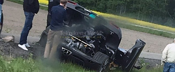 Koenigsegg Agera RS Gryphon Crash