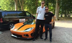 Koenigsegg Asks 6-Foot-11 (2.10m) Guy To Sit In Their Car Just To See If He Fits