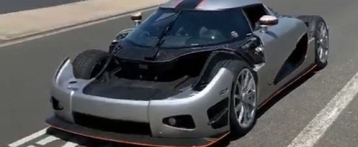 Koenigsegg CCX Loses Body Panels