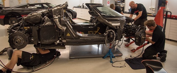 Koenigsegg Rebuilding One:1 that crashed on Nurburgring