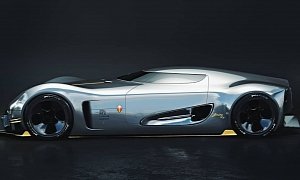 Koenigsegg GT Concept Shows Submarine Look, Keeps Engine Up Front