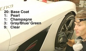Koenigsegg Jesko Has 34 Layers of Paint, NYC Detailer Reveals