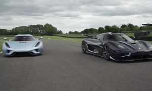 Koenigsegg One:1 and Regera Driven Together at Goodwood: Automotive History