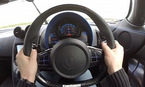 Koenigsegg One:1 Driver Hits 225 MPH, Details Real World Megacar Experience