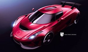 Koenigsegg Regera RS Could Be a Racing Version, but It's Only a Rendering