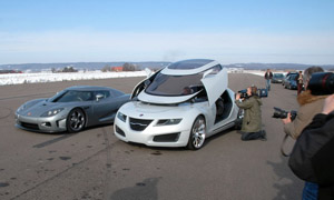 Koenigsegg-Saab Takeover Prophesied by Photo Shoot in 2006