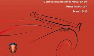 Koenigsegg Teases New Agera RS with Drawing of a New Wing ahead of Geneva