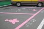 Korea Has Pink, Extra-Wide Parking Spots for Women