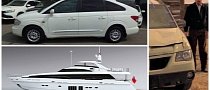 Korean Pontiac Aztek: A White SsangYong Rodius Looks Even More Like a Yacht