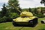 Korean War M41 Walker Bulldog Tank Painted Lime-Yellow by Mistake
