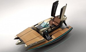 Kormaran Is a New Class of Boat Able to Transform Like Optimus Prime