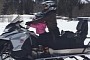 Kourtney Kardashian and Her Kids Enjoy Snow with Ski-Doo and Polaris Snowmobiles