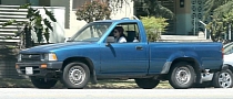 Kristen Stewart Spotted Driving Old Toyota Truck