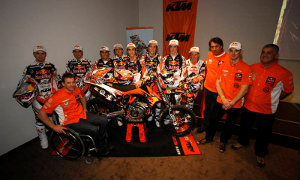 KTM Introduces 2010 MX Team and 350 SX-F Machine