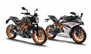 KTM Introduces 250 Duke and RC250 at the Tokyo Motor Show
