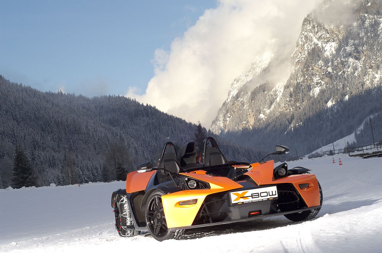 KTM's X-Bow is Now Fitted for Winter Fun - autoevolution