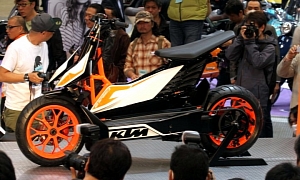 KTM Unveils E-SPEED, the Electric Scooter