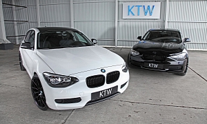 KTW Launches Black And White Package For BMW 1 Series