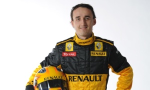 Kubica Changes Helmet for 2010