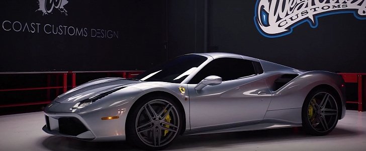 Kylie Jenner's Ferrari 488 Spyder Gets Lexani Wheels?