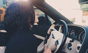 Kylie Jenner Takes Her Bentley for a Spin: Rover Still in Repairs?