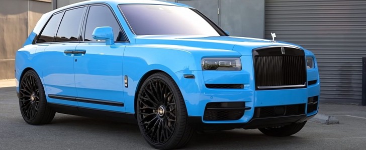 Kylie Jenner's blue Rolls-Royce Cullinan with Recreation Module in the trunk is now with its second owner