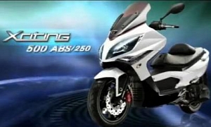 Kymco Shows Xciting 500 R Maxi Scooter <span>· Video</span>