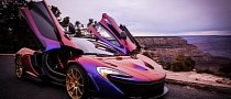 L.A. Angels’ Pitcher C.J. Wilson Takes His Purple McLaren P1 to the Grand Canyon