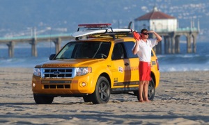 L.A. Beaches Rely on Ford Escape Hybrids