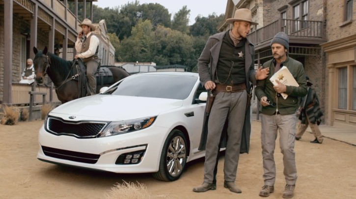 Blake Griffin Drives Kia Optima in Wild West Commercial