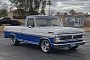 LA Dodgers Tribute 1971 Ford F-100 Hides Supercharged Coyote Numbers