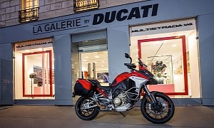 La Galerie by Ducati Is a Multistrada V4-Only Affair, in Paris Until January 15