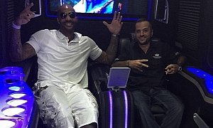 LA Lakers Carlos Boozer Solves His Size Problem with a New Mercedes-Benz Sprinter