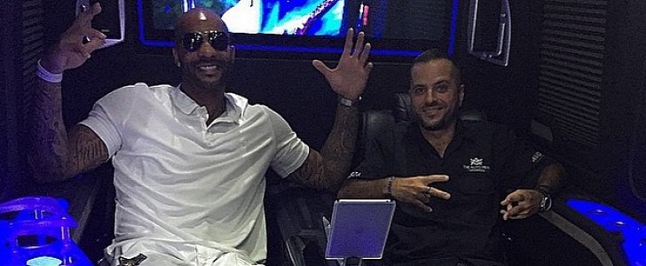 LA Lakers Carlos Boozer Solves His Size Problem with a New Mercedes-Benz Sprinter